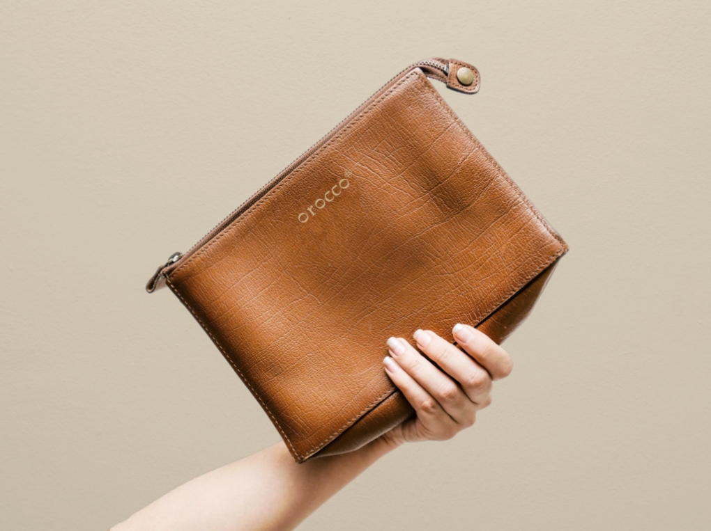 Orocco pochette cuir