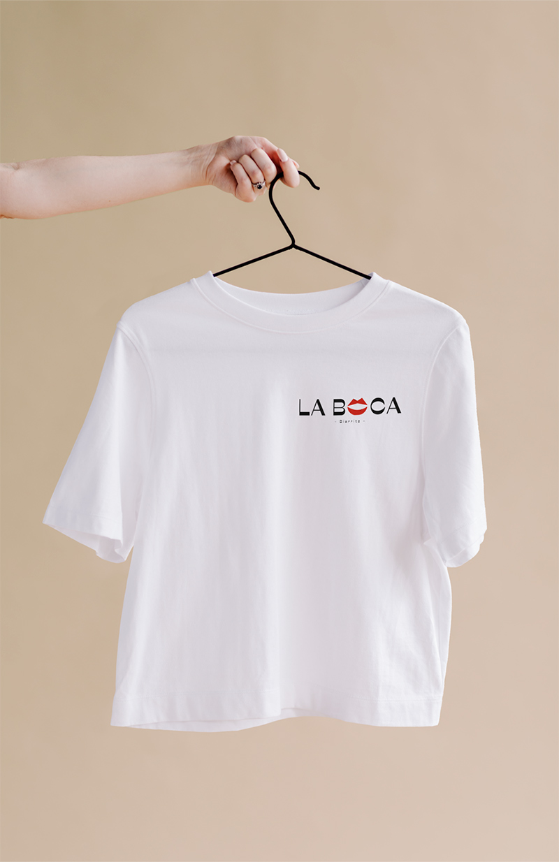 La Boca tshirt branding